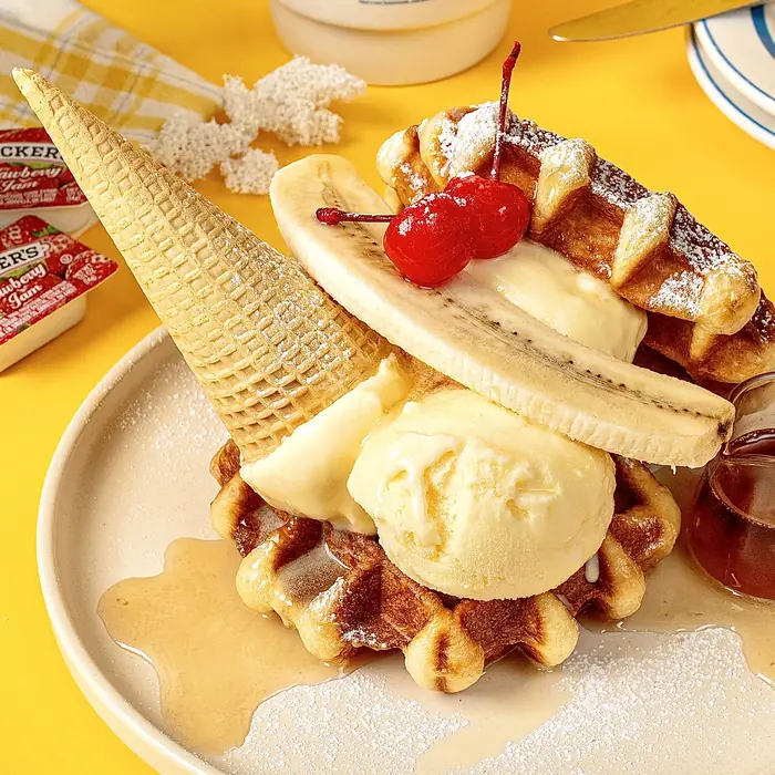 아이스크림 와플 — Ice cream Waffle, 히포 브런치하우스