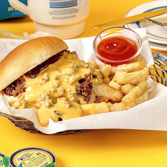 필리치즈 스테이크 버거 — Philly cheese Steak, 히포 브런치하우스