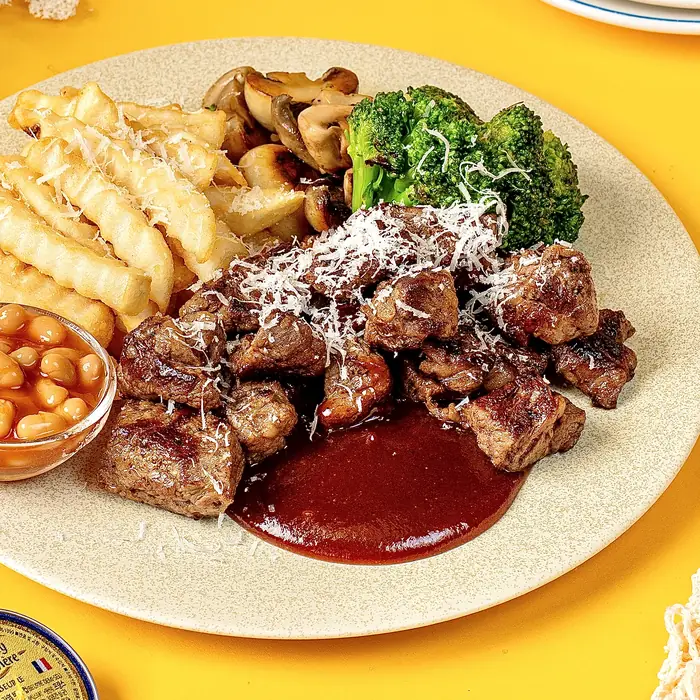 스테이크 앤 칩스 — Steak and Chips, 히포 브런치하우스